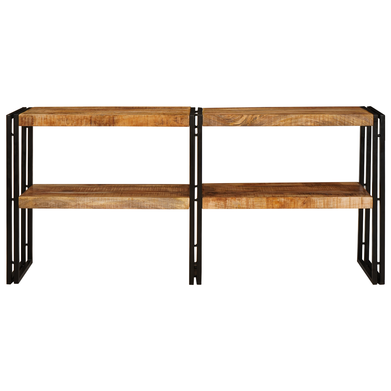 vidaXL Masă de Consolă 160x33x75 cm Lemn Neted de Mango vidaXL Masă de Consolă 160x33x75 cm Lemn Neted de Mango