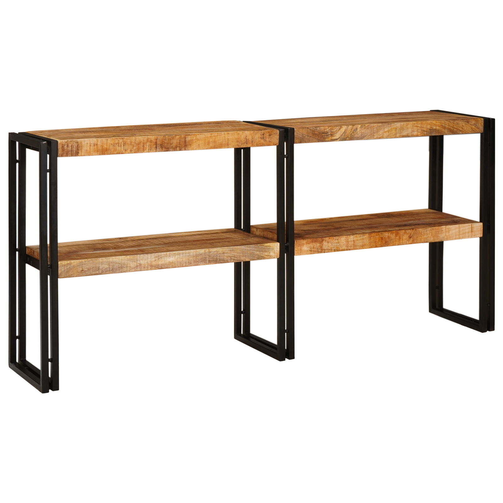 vidaXL Masă de Consolă 160x33x75 cm Lemn Neted de Mango vidaXL Masă de Consolă 160x33x75 cm Lemn Neted de Mango