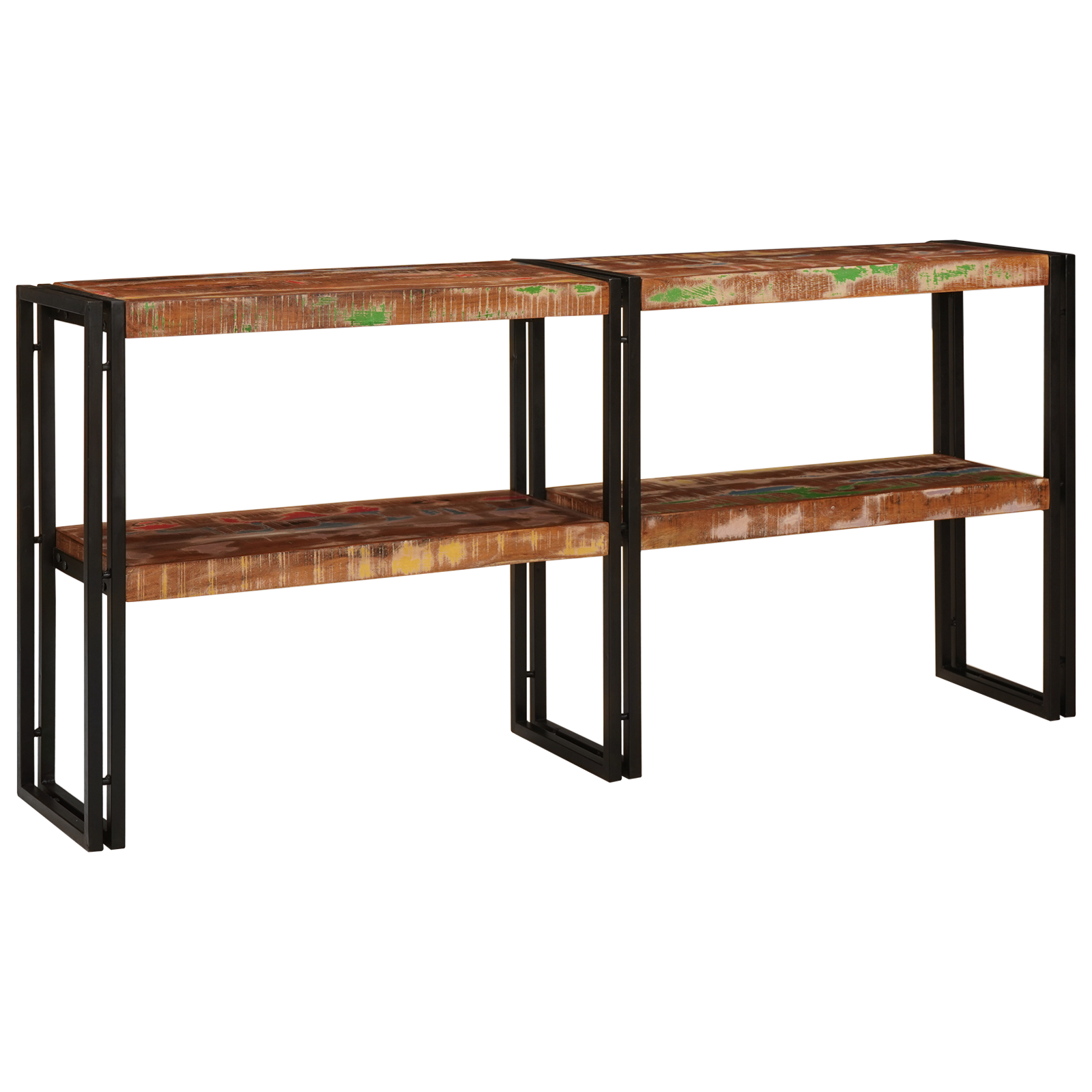 vidaXL Masă de Consolă 160x33x75 cm Lemn Solid Recuperat vidaXL Masă de Consolă 160x33x75 cm Lemn Solid Recuperat