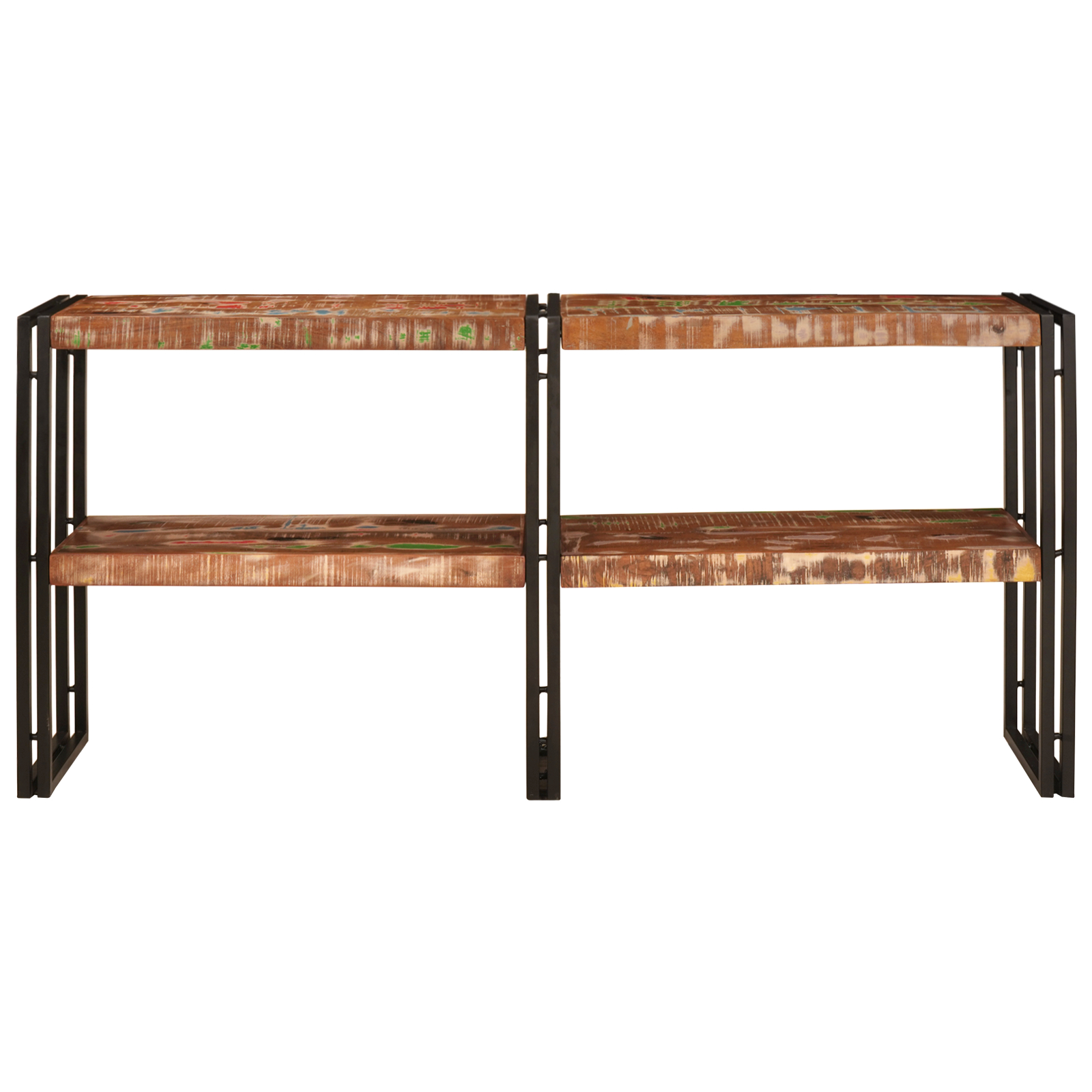 vidaXL Masă de Consolă 160x33x75 cm Lemn Solid Recuperat vidaXL Masă de Consolă 160x33x75 cm Lemn Solid Recuperat