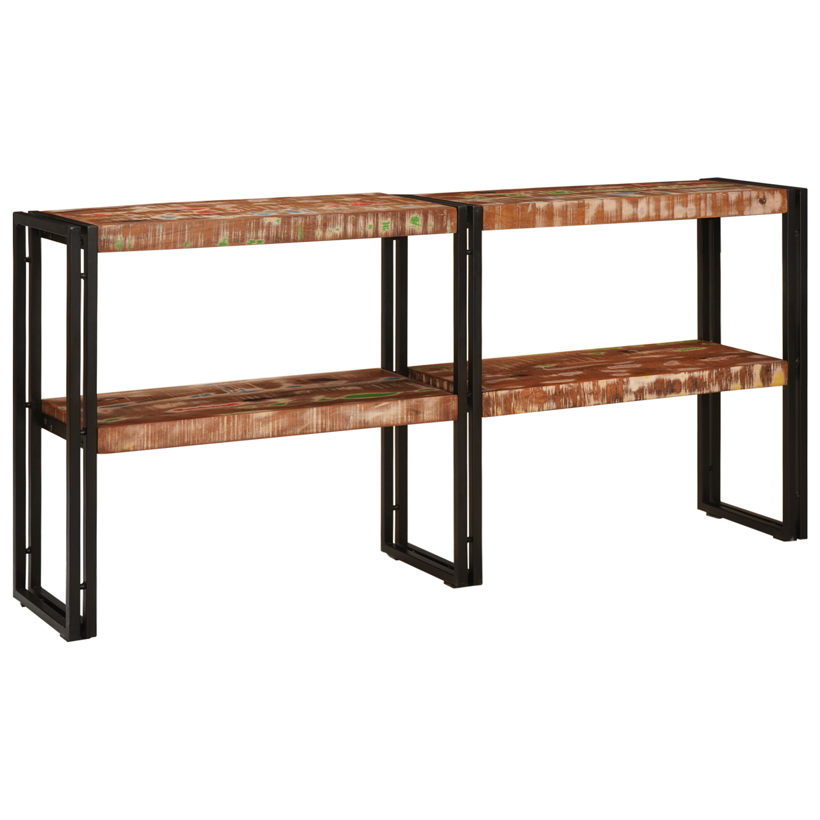 vidaXL Masă de Consolă 160x33x75 cm Lemn Solid Recuperat vidaXL Masă de Consolă 160x33x75 cm Lemn Solid Recuperat