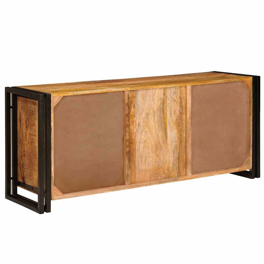 vidaXL Cabinet TV Maro 120 x 30 x 50 cm Lemn de mango solid și aspru vidaXL Cabinet TV Maro 120 x 30 x 50 cm Lemn de mango solid și aspru