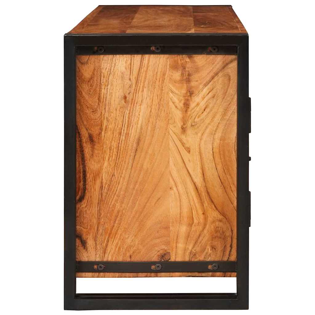 vidaXL Cabinet TV Maro 120 x 30 x 50 cm lemn masiv de acacia vidaXL Cabinet TV Maro 120 x 30 x 50 cm lemn masiv de acacia