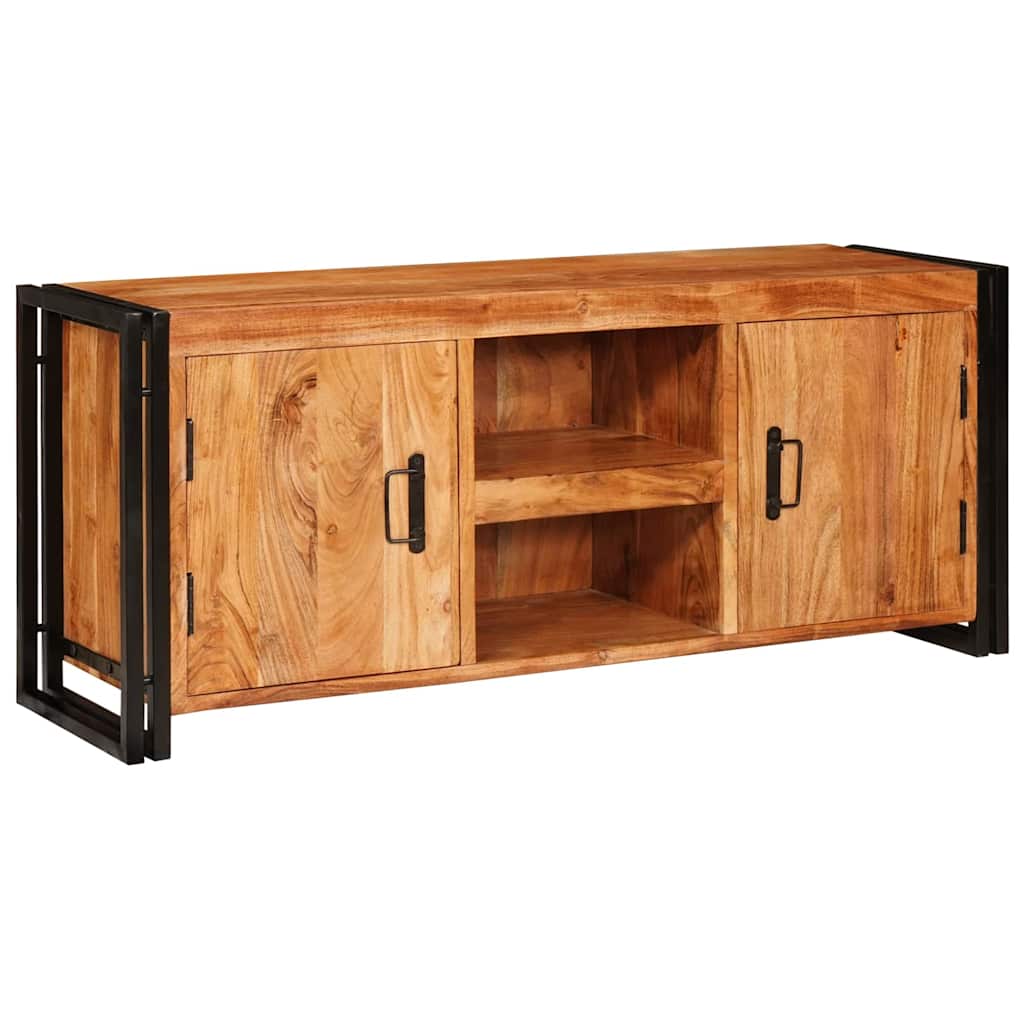 vidaXL Cabinet TV Maro 120 x 30 x 50 cm lemn masiv de acacia vidaXL Cabinet TV Maro 120 x 30 x 50 cm lemn masiv de acacia
