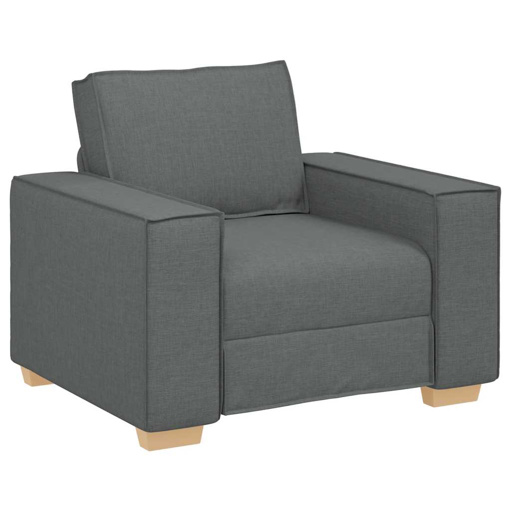 vidaXL Canapea fotoliu gri închis, 60 cm, material textil vidaXL Canapea fotoliu gri închis, 60 cm, material textil