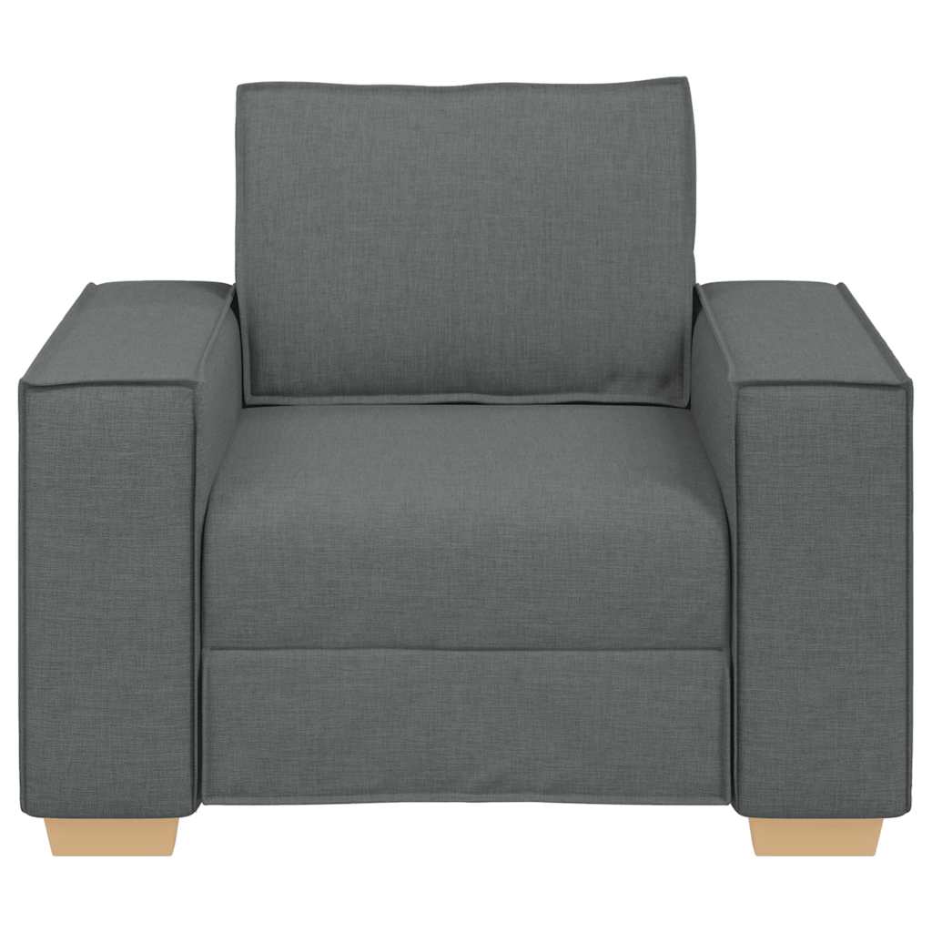 vidaXL Canapea fotoliu gri închis, 60 cm, material textil vidaXL Canapea fotoliu gri închis, 60 cm, material textil