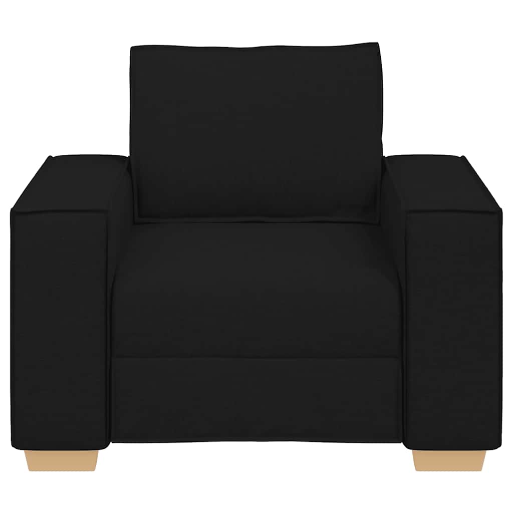vidaXL Canapea fotoliu negru 60 cm material textil vidaXL Canapea fotoliu negru 60 cm material textil