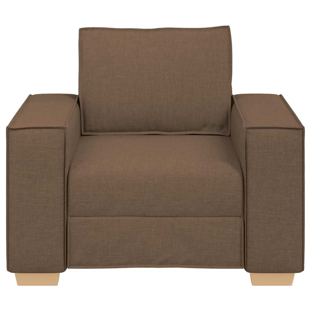 vidaXL Canapea fotoliu maro 60 cm, material textil vidaXL Canapea fotoliu maro 60 cm, material textil