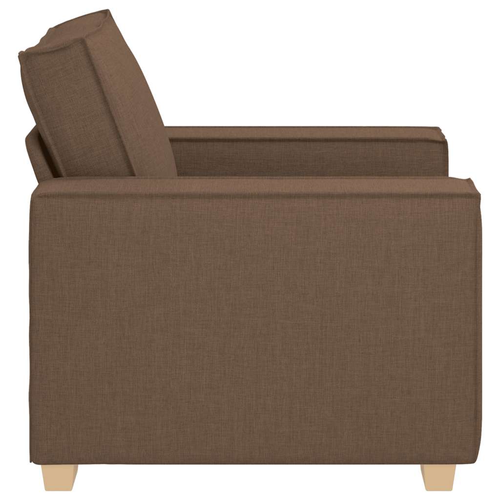 vidaXL Canapea fotoliu maro 60 cm, material textil vidaXL Canapea fotoliu maro 60 cm, material textil