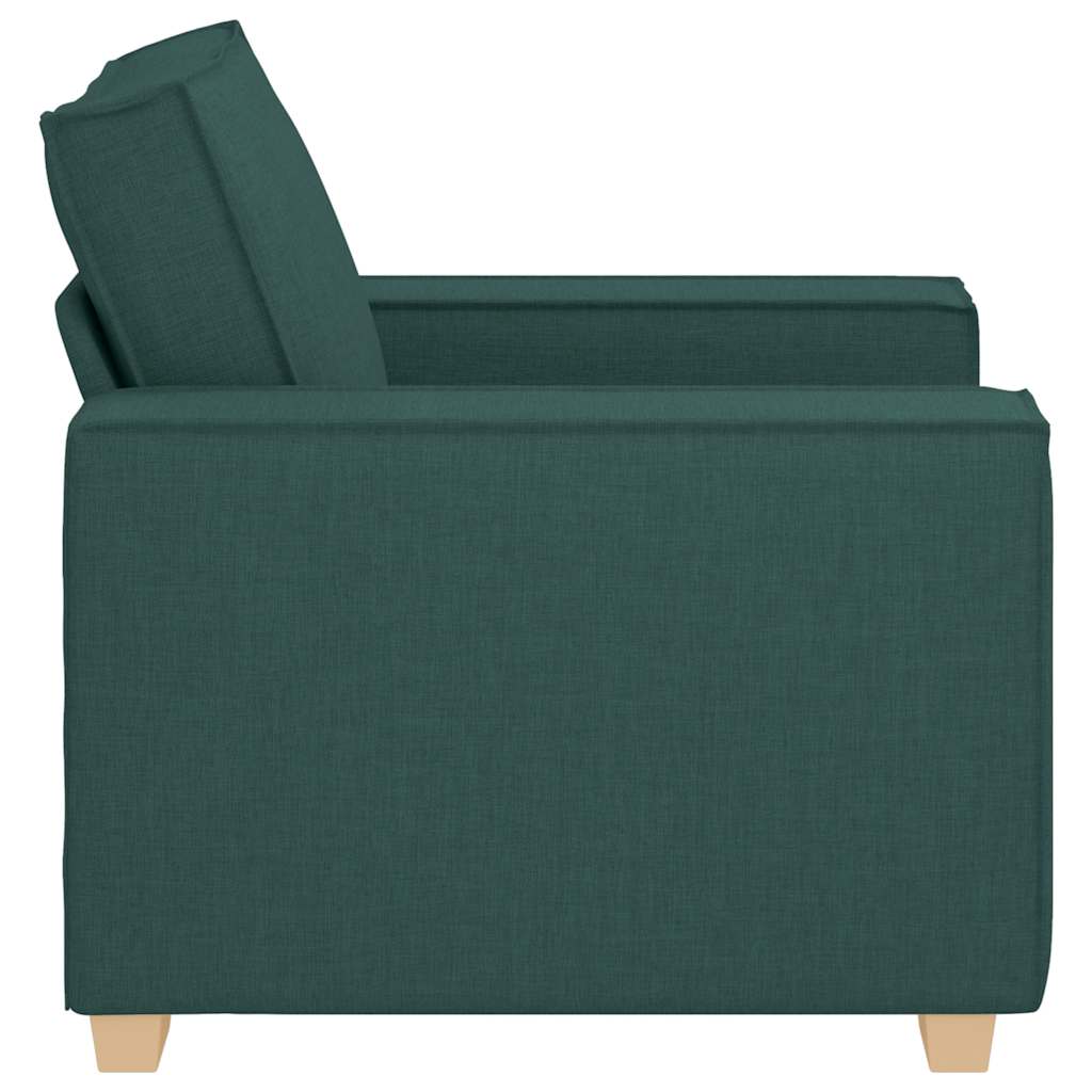 vidaXL Canapea fotoliu verde închis, 60 cm, material textil vidaXL Canapea fotoliu verde închis, 60 cm, material textil
