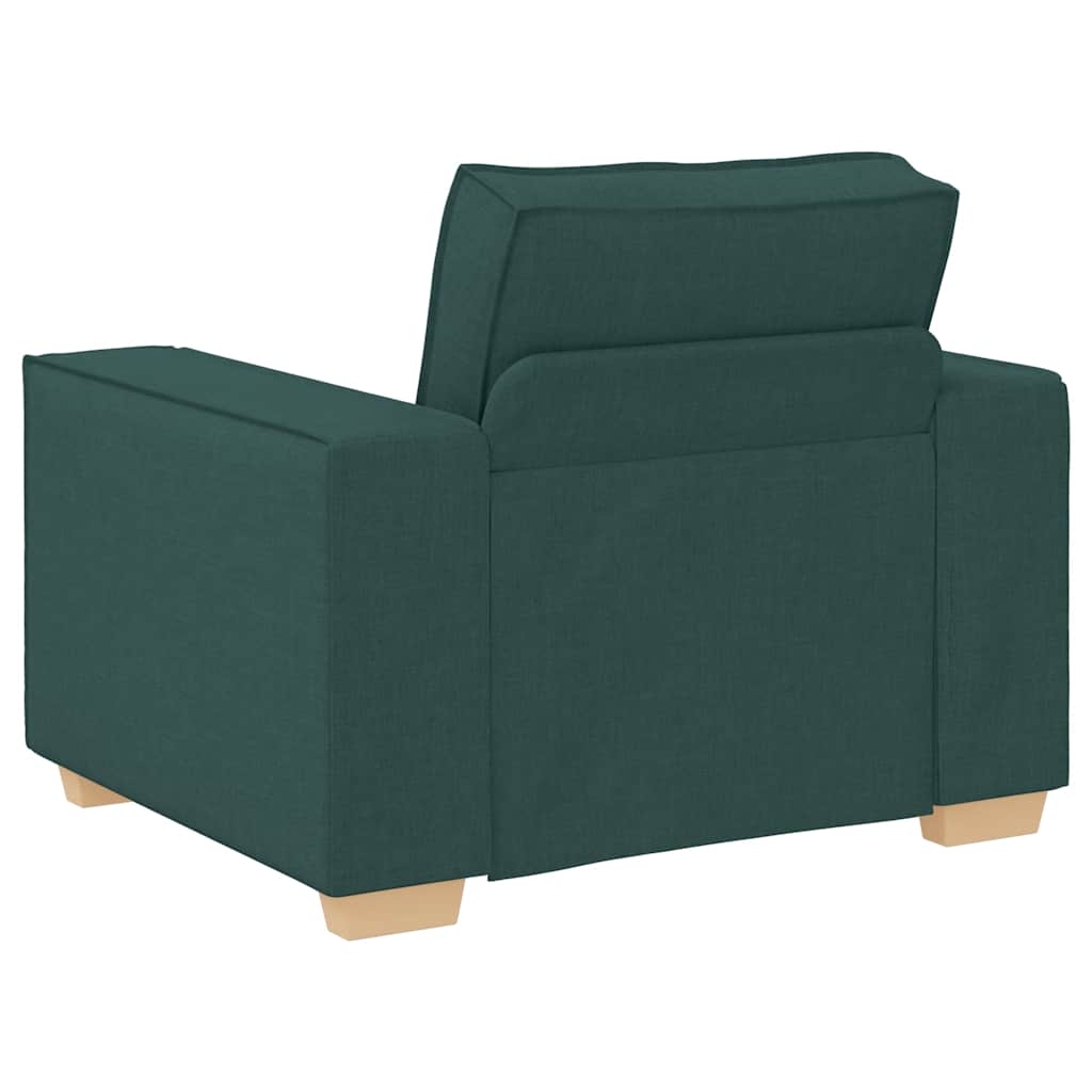 vidaXL Canapea fotoliu verde închis, 60 cm, material textil vidaXL Canapea fotoliu verde închis, 60 cm, material textil
