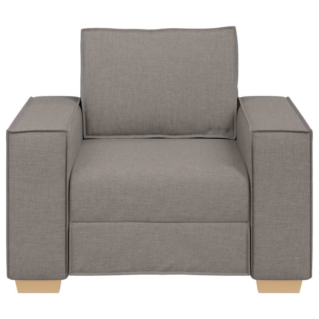 vidaXL Canapea fotoliu gri taupe 60 cm, material textil vidaXL Canapea fotoliu gri taupe 60 cm, material textil