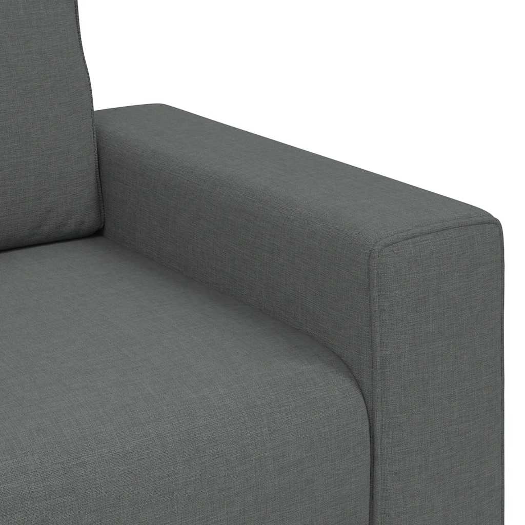 vidaXL Canapea Scaun Gri Inchis 60 cm Tesatura