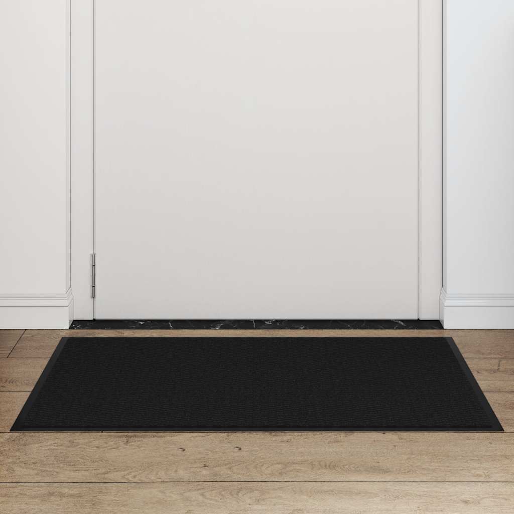 vidaXL Preș negru 60x90 cm