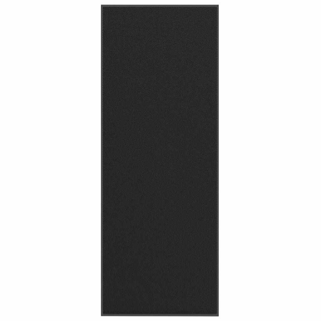 vidaXL Preș negru 115x300 cm