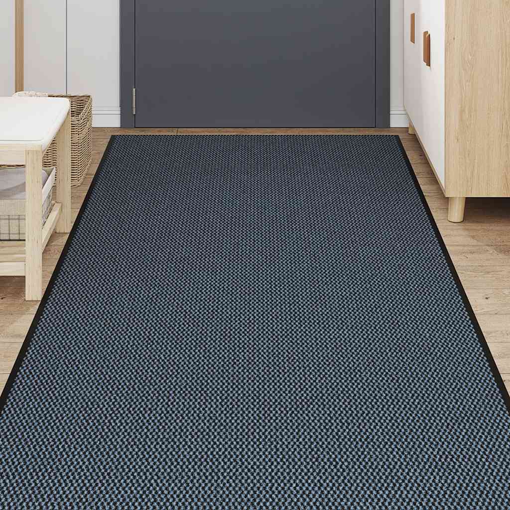 vidaXL Covoraș albastru 115x300 cm vidaXL Covoraș albastru 115x300 cm