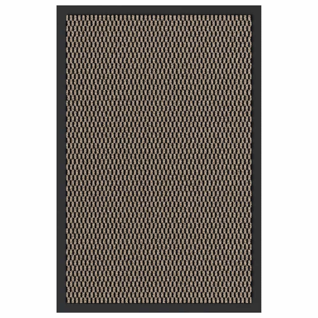 vidaXL Covoraș intrare, maro, 40x60 cm