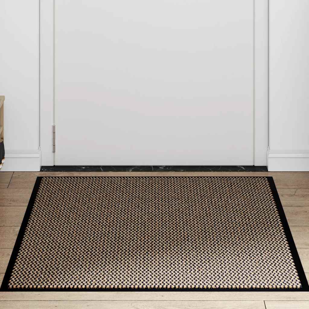 vidaXL Covoraș de ușă, maro, 80x120 cm vidaXL Covoraș de ușă, maro, 80x120 cm