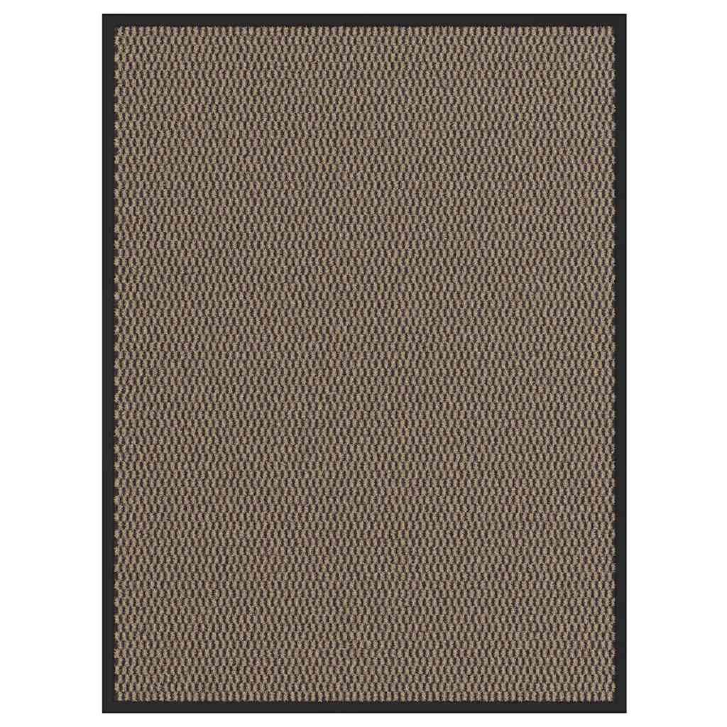vidaXL Covoraș de ușă, maro, 80x120 cm vidaXL Covoraș de ușă, maro, 80x120 cm