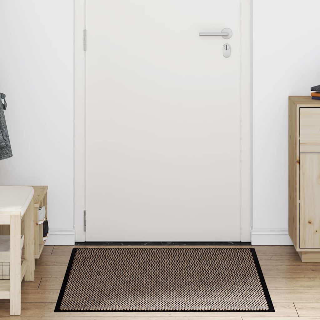 vidaXL Preș maro 90x150 cm