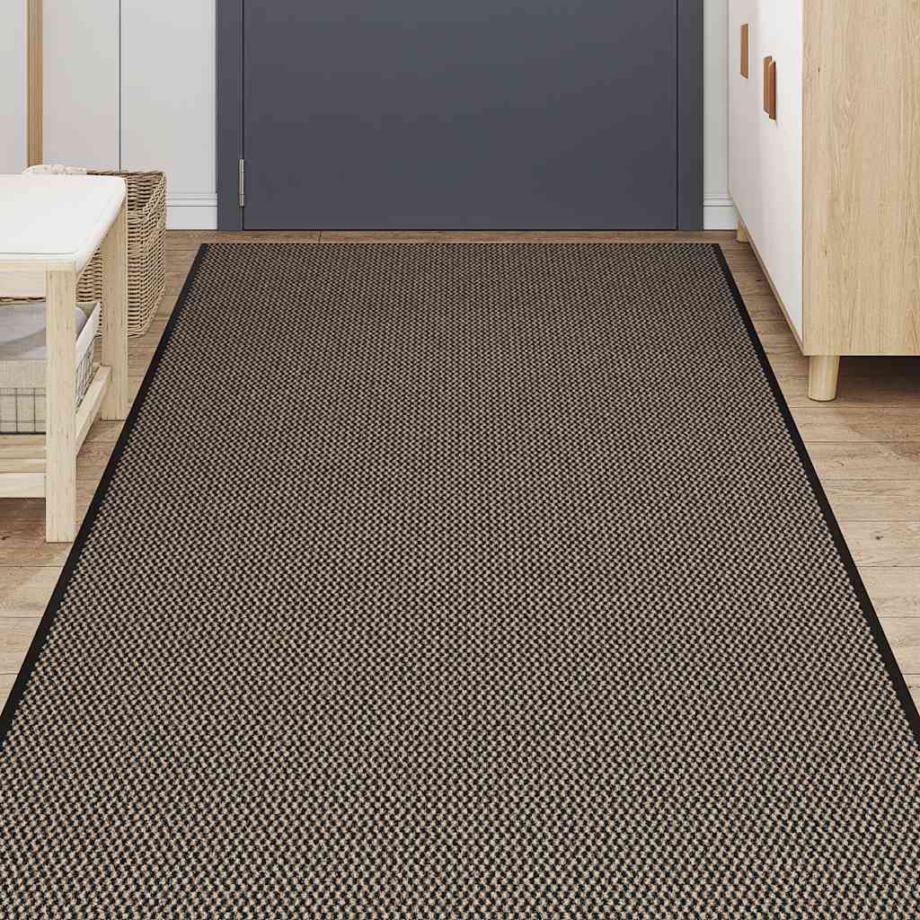 vidaXL Preș maro 115x400 cm