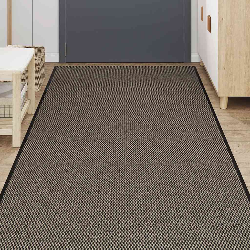 vidaXL Preș maro 115x500 cm