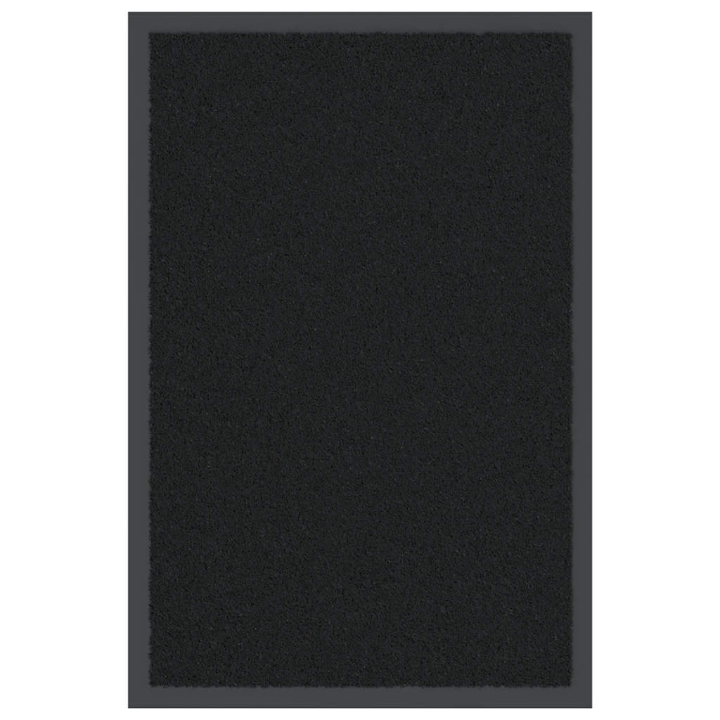 vidaXL Covoraș intrare, negru, 40x60 cm