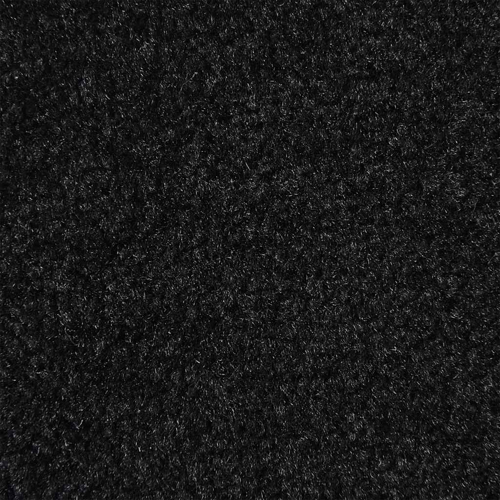 vidaXL Covoraș de ușă, negru, 80x120 cm vidaXL Covoraș de ușă, negru, 80x120 cm