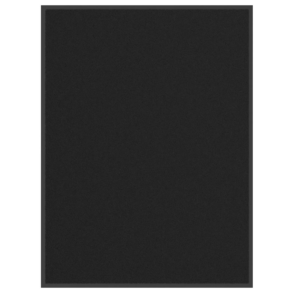 vidaXL Covoraș de ușă, negru, 80x120 cm vidaXL Covoraș de ușă, negru, 80x120 cm