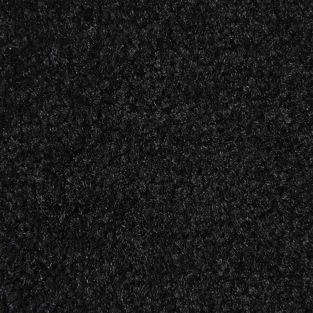 vidaXL Preș negru 90x120 cm vidaXL Preș negru 90x120 cm