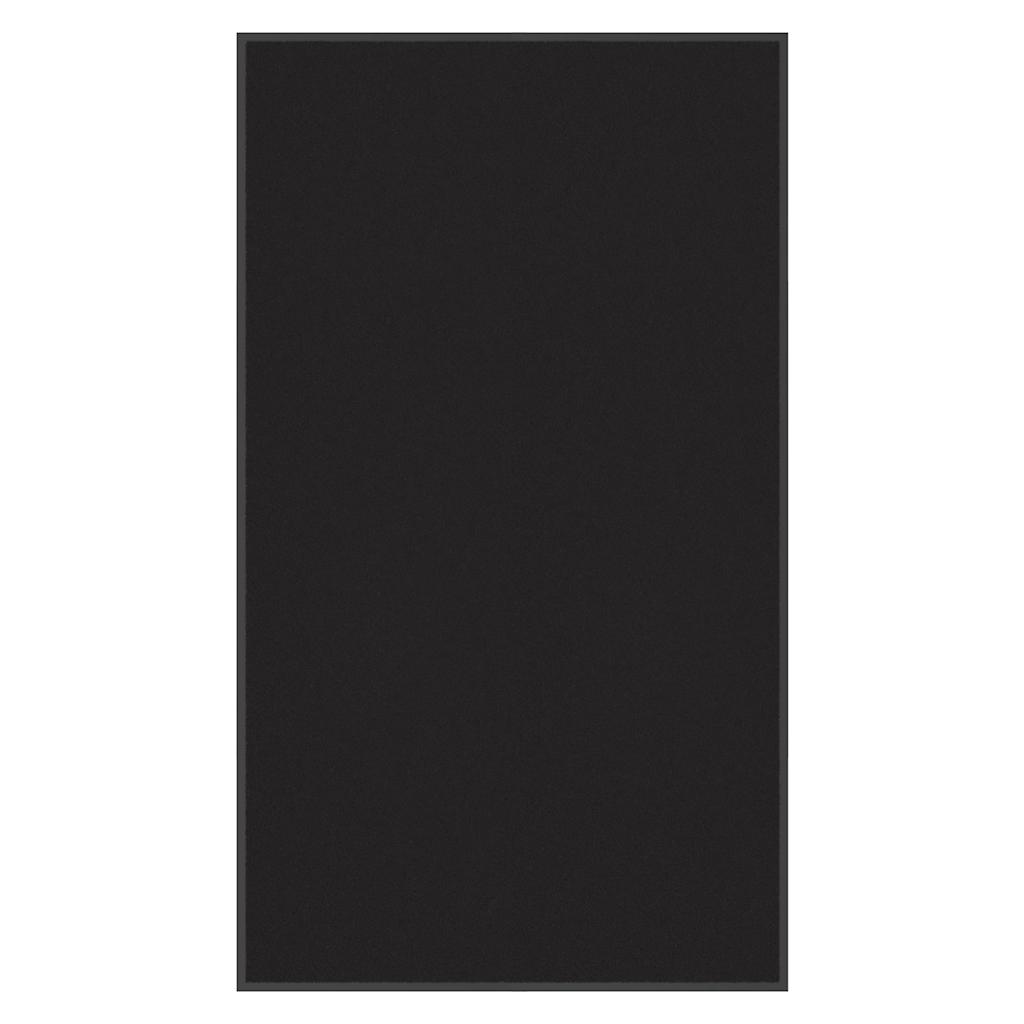 vidaXL Preș negru 115x200 cm