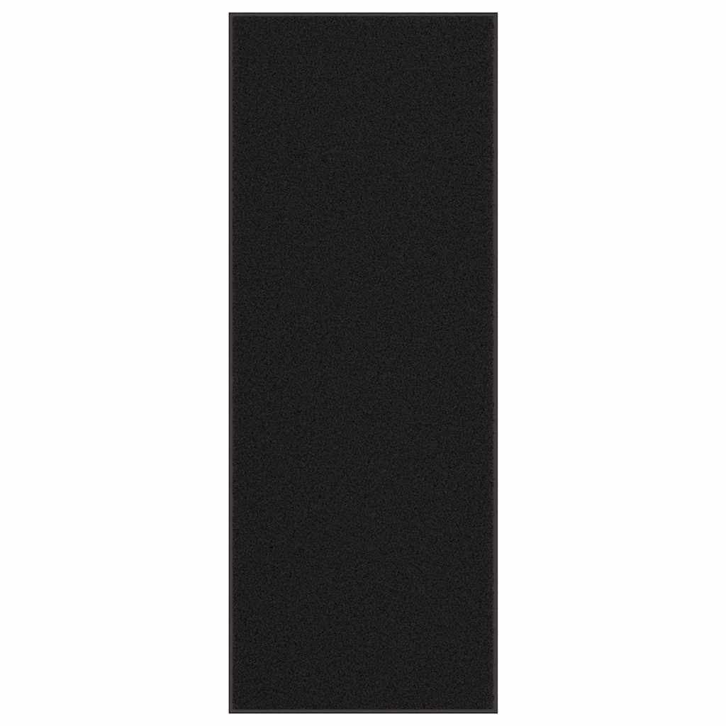 vidaXL Preș negru 115x300 cm