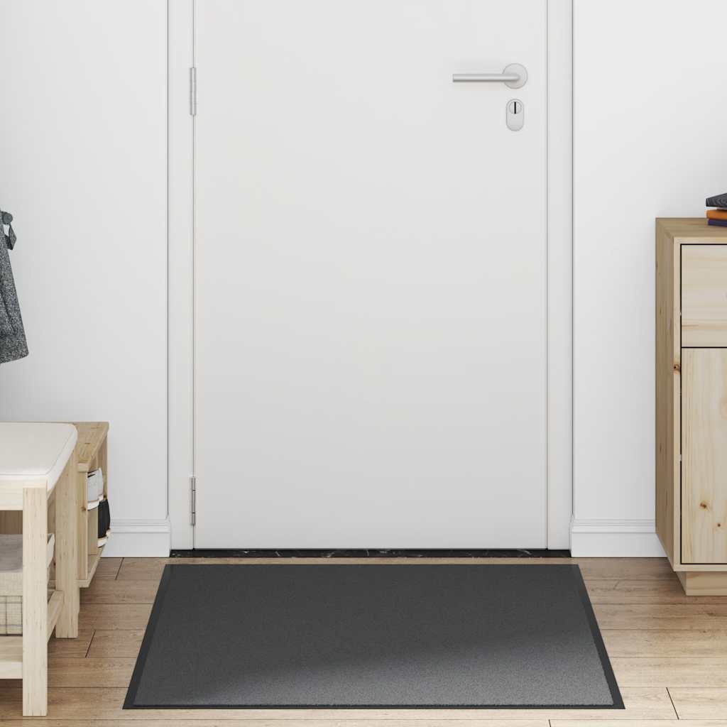 vidaXL Covoraș antracit 90x120 cm vidaXL Covoraș antracit 90x120 cm