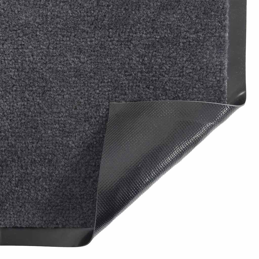 vidaXL Covoraș antracit 90x120 cm vidaXL Covoraș antracit 90x120 cm