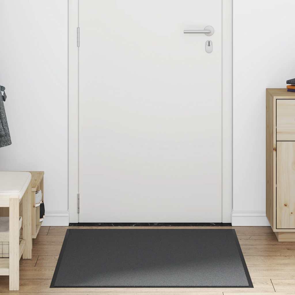 vidaXL Covoraș antracit 90x150 cm vidaXL Covoraș antracit 90x150 cm