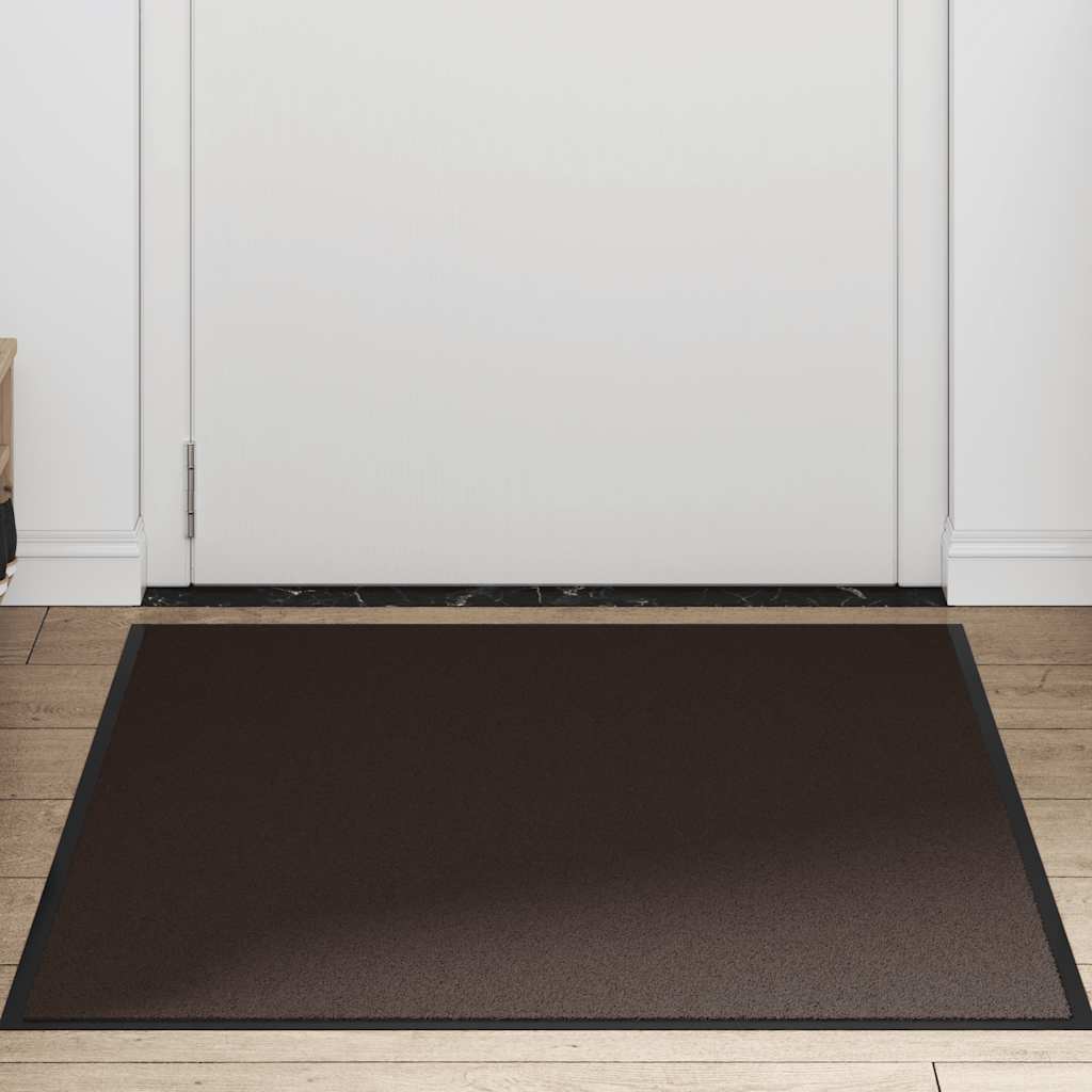 vidaXL Preș maro 90x120 cm