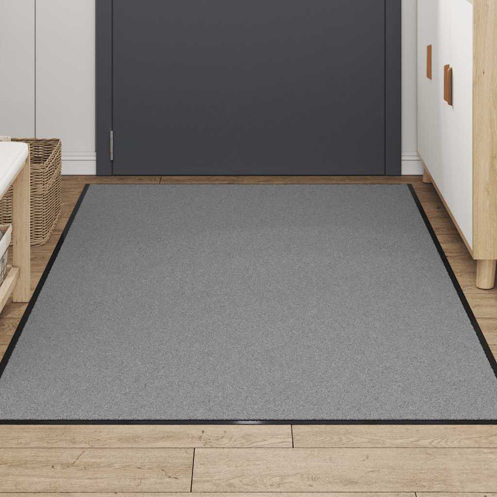 vidaXL Preș gri 115x200 cm