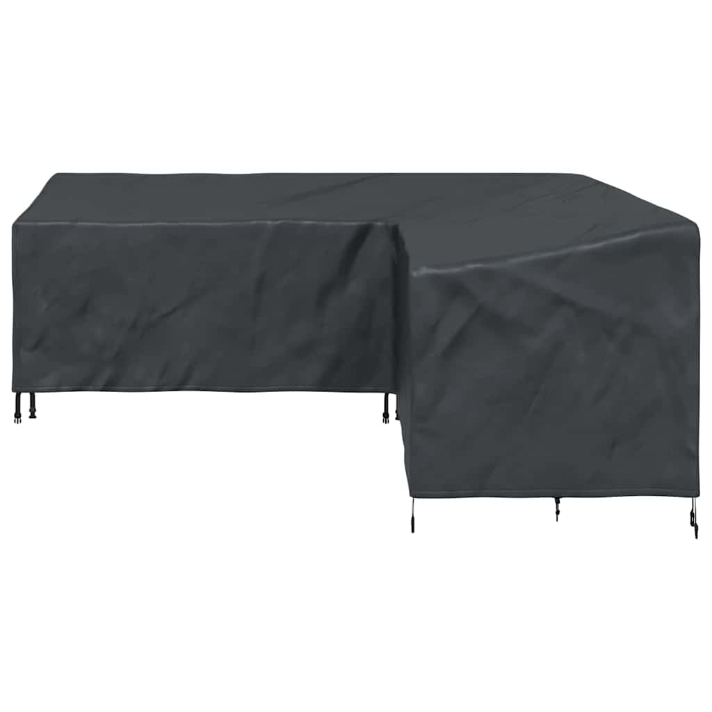 vidaXL Husă pentru mobilă Negru 235 x 235 x 80 cm Textil Oxford 600D