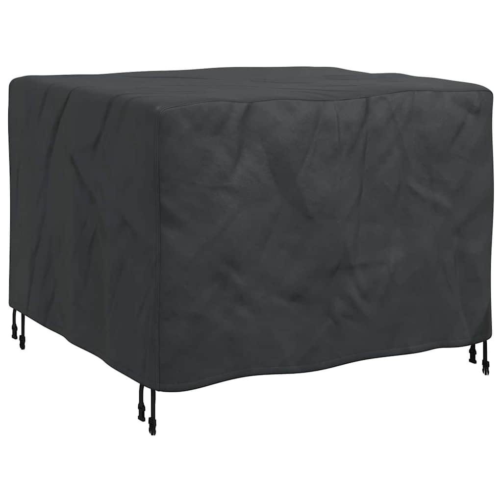 vidaXL Husă pentru mobilă Simplu Negru 113 x 113 x 73 cm 210D