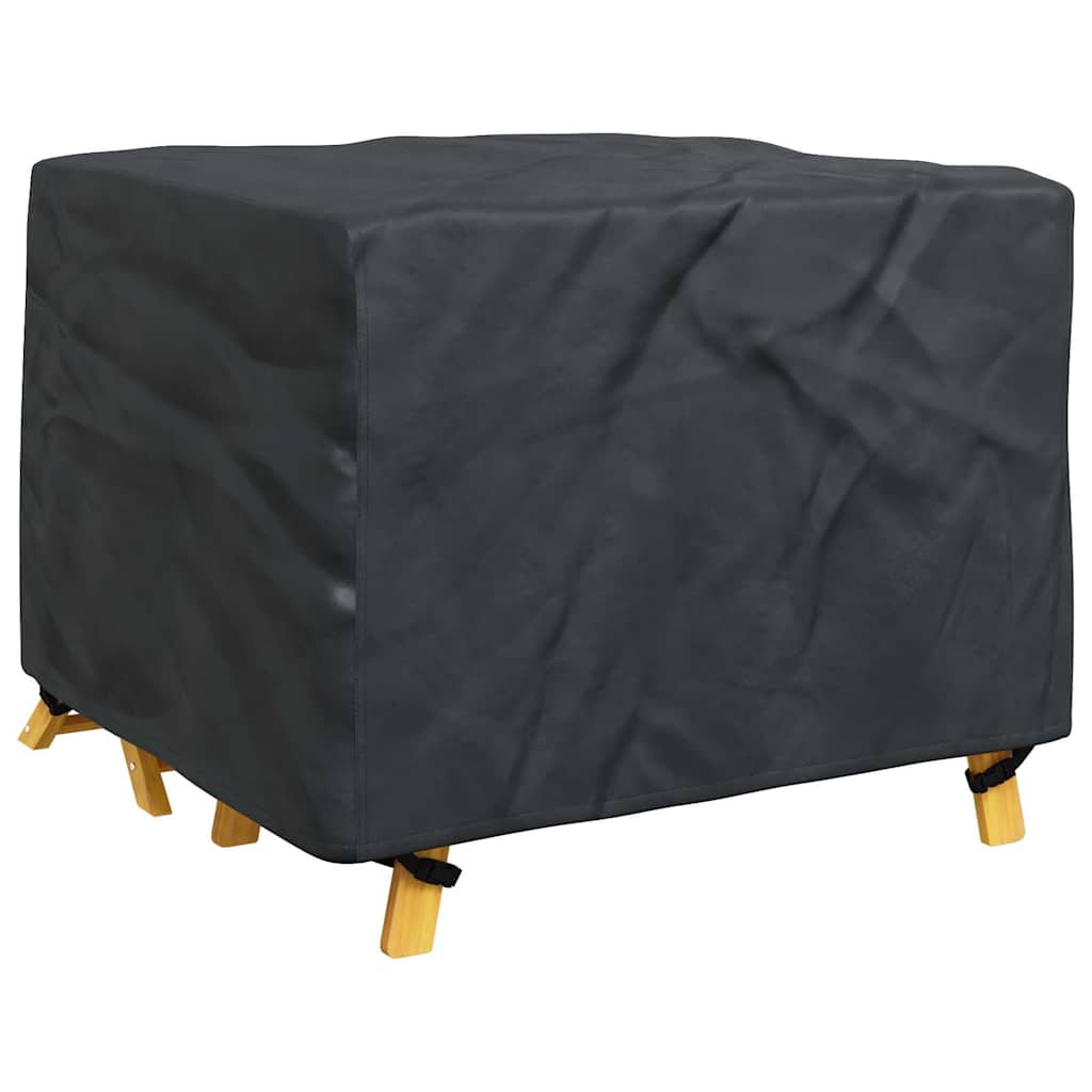 vidaXL Husă pentru mobilă Simplu Negru 113 x 113 x 73 cm 420D