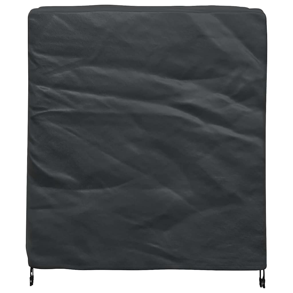 vidaXL Husă pentru mobilă Simplu Negru 116 x 100 x 120 cm 420D