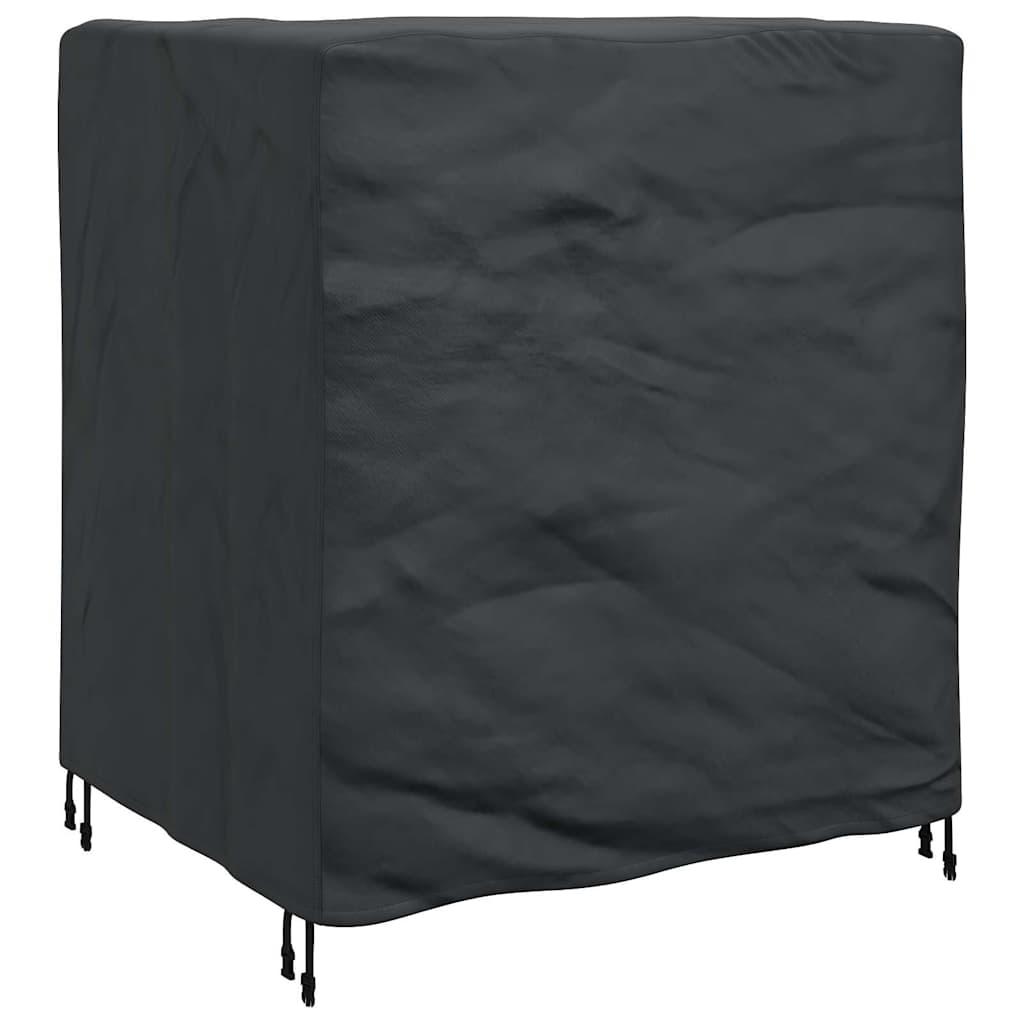 vidaXL Husă pentru mobilă Simplu Negru 116 x 100 x 120 cm 420D