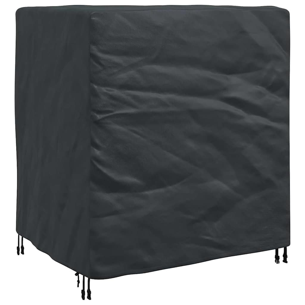 vidaXL Husă pentru mobilă Simplu Negru 116 x 100 x 120 cm 600D