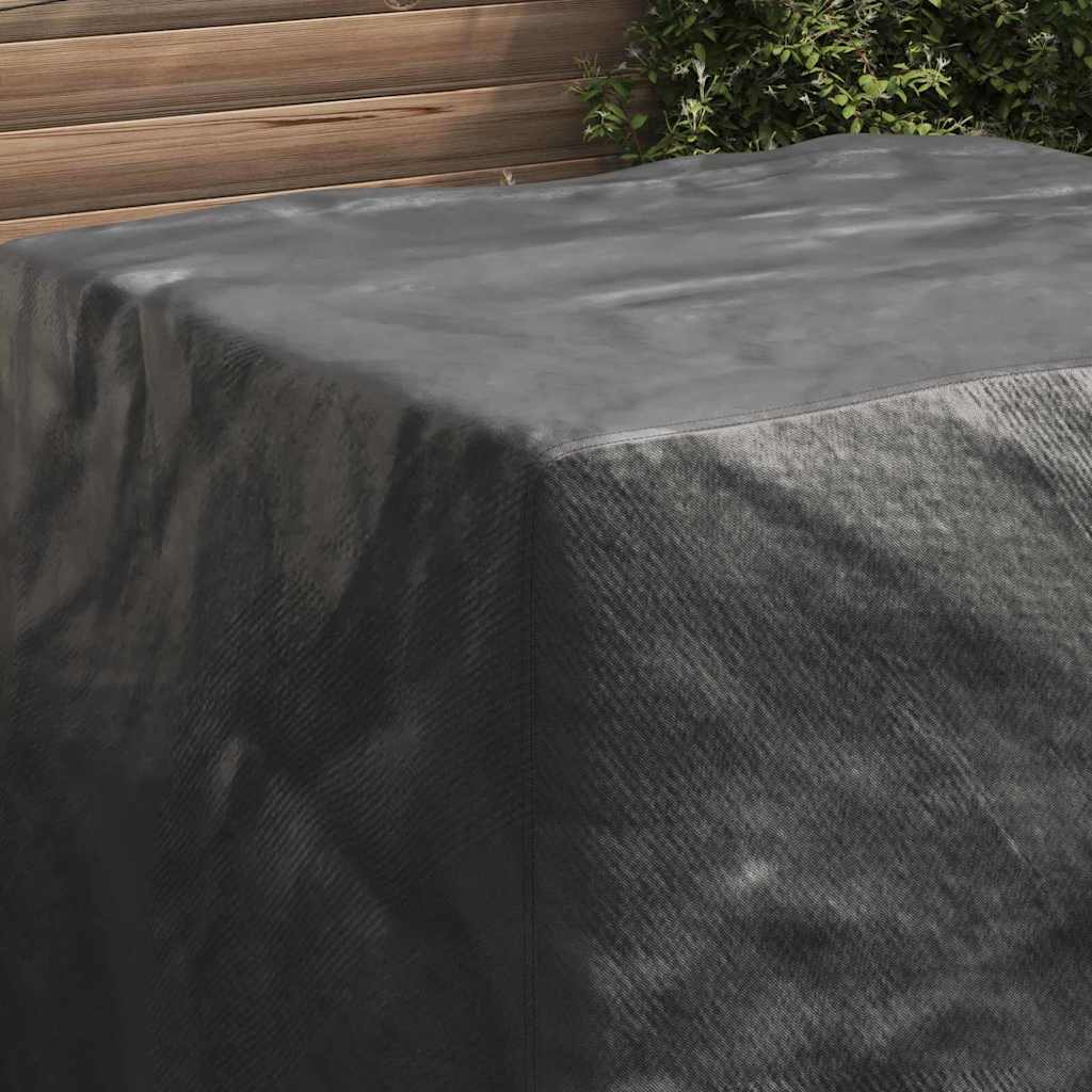 vidaXL Husă pentru mobilă Simplu Negru 116 x 100 x 120 cm 600D