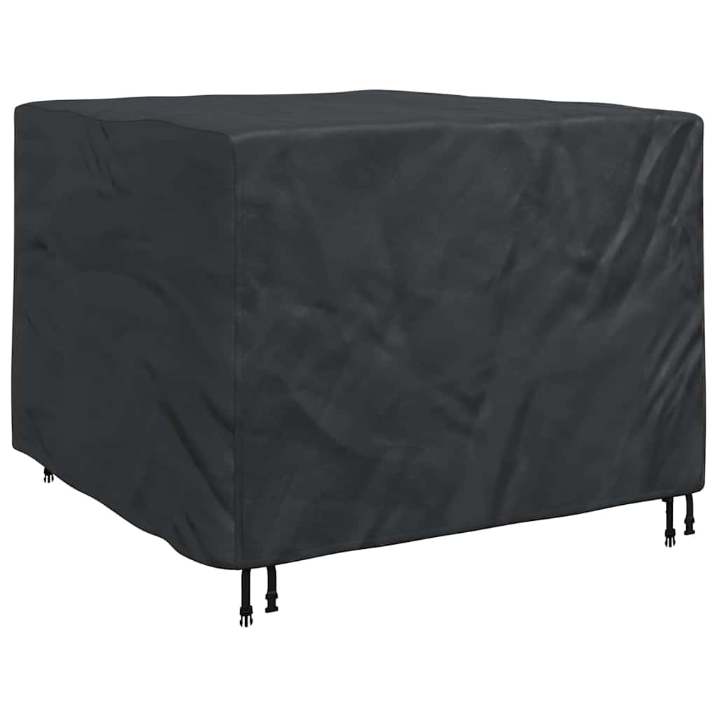 vidaXL Husă pentru mobilă Simplu Negru 135 x 135 x 90 cm țesătură
