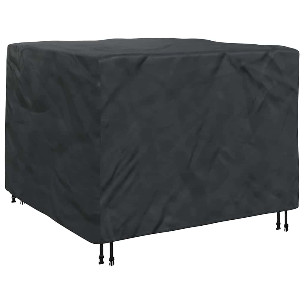 vidaXL Husă pentru mobilă Simplu Negru 135 x 135 x 90 cm țesătură