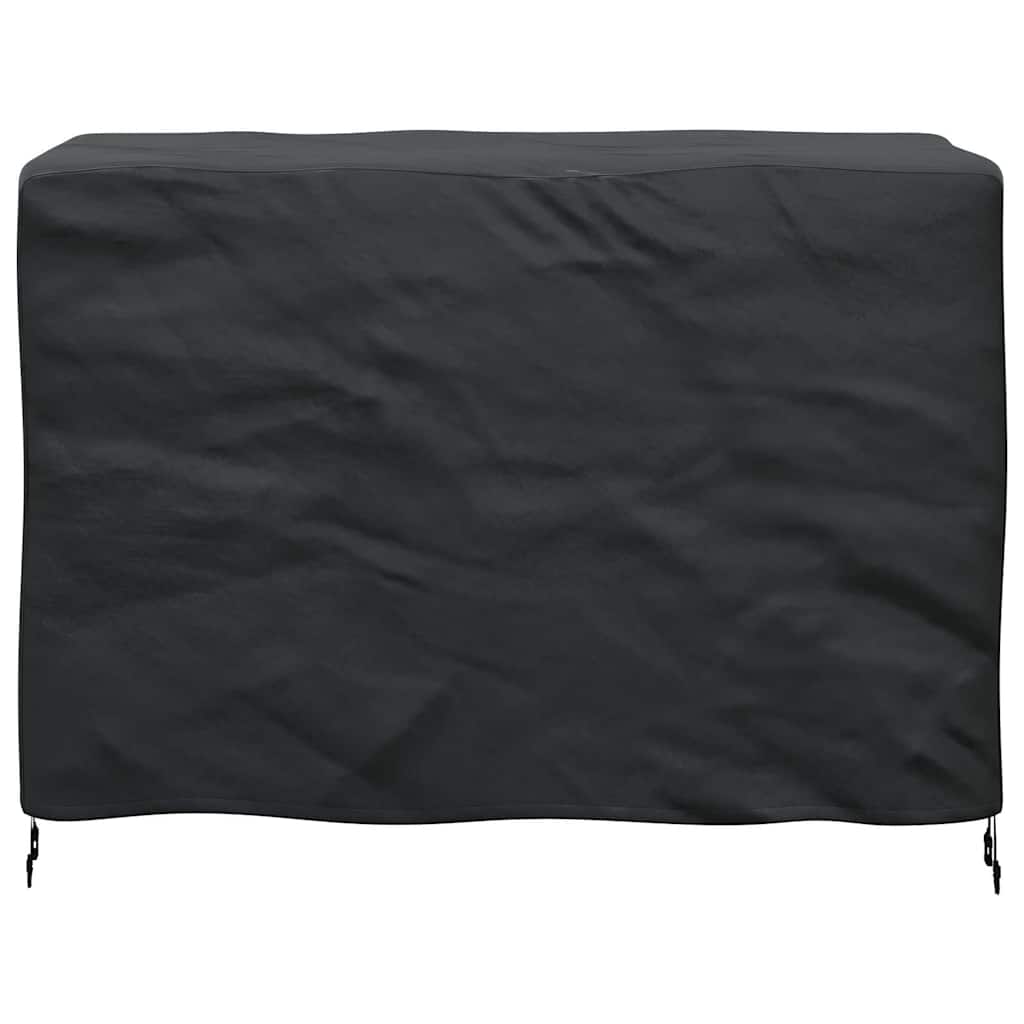 vidaXL Husă pentru mobilă Simplu Negru 130 x 80 x 70 cm 210D