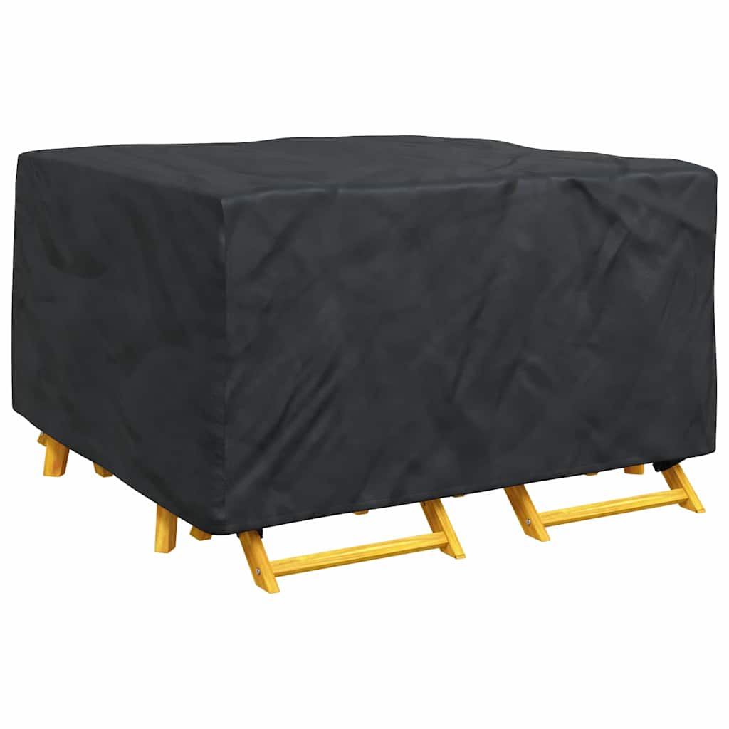 vidaXL Husă pentru mobilă Simplu Negru 150 x 150 x 75 cm 600D