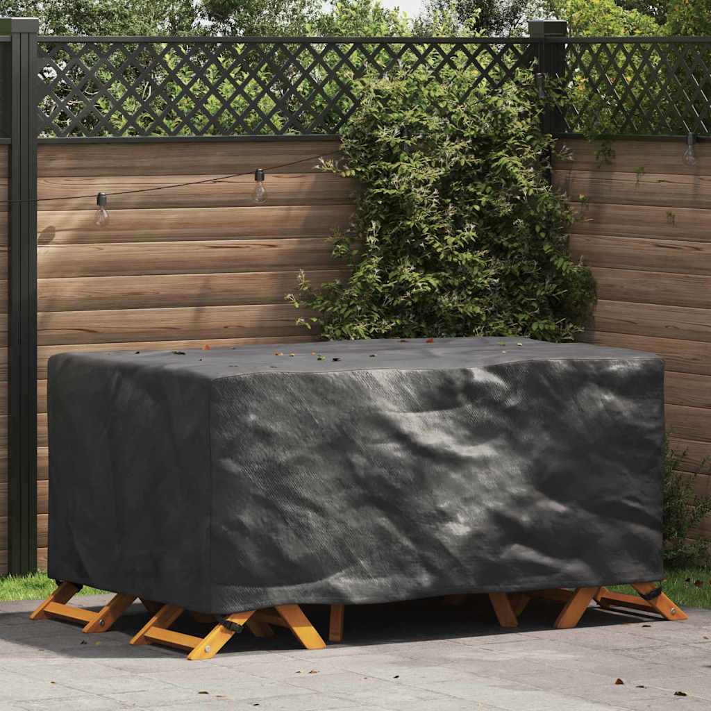 vidaXL Husă pentru mobilă Simplu Negru 172 x 113 x 73 cm 420D