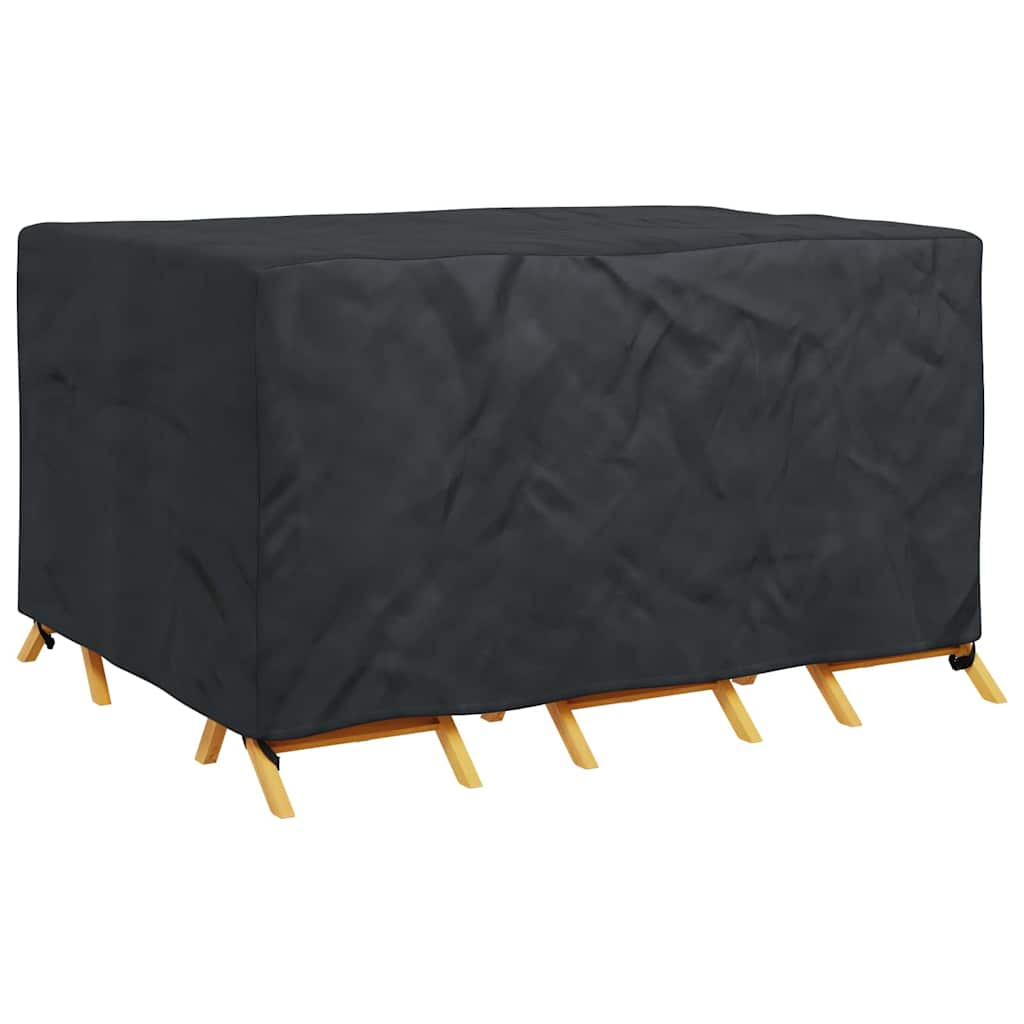 vidaXL Husă pentru mobilă Simplu Negru 180 x 120 x 74 cm 420D